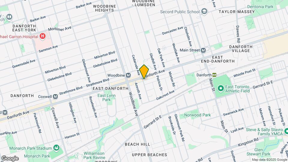 79 Cedarvale Ave Map and Location Details