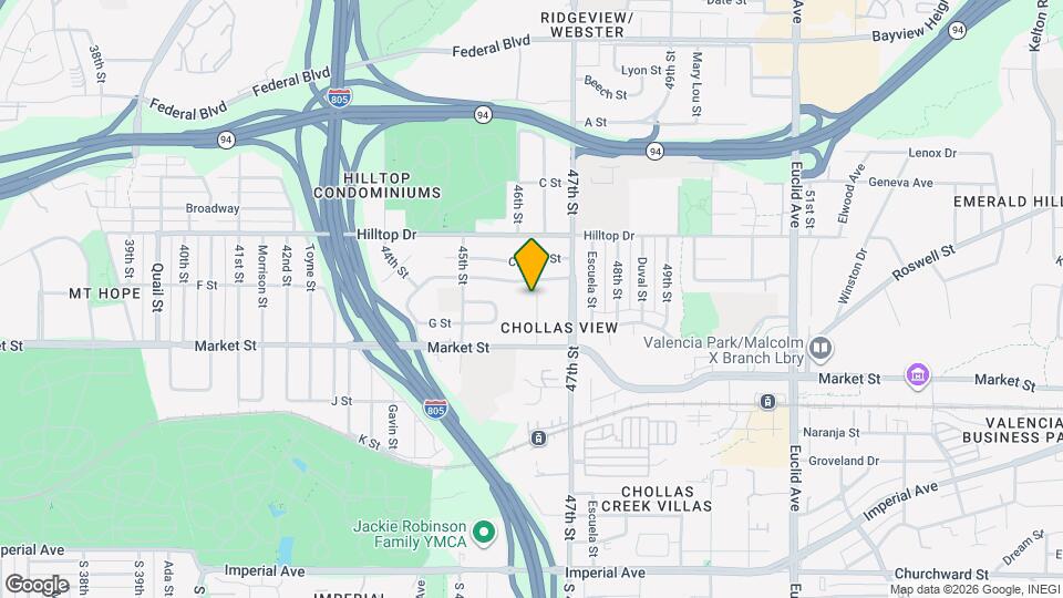 740 Cotton St Map and Location Details