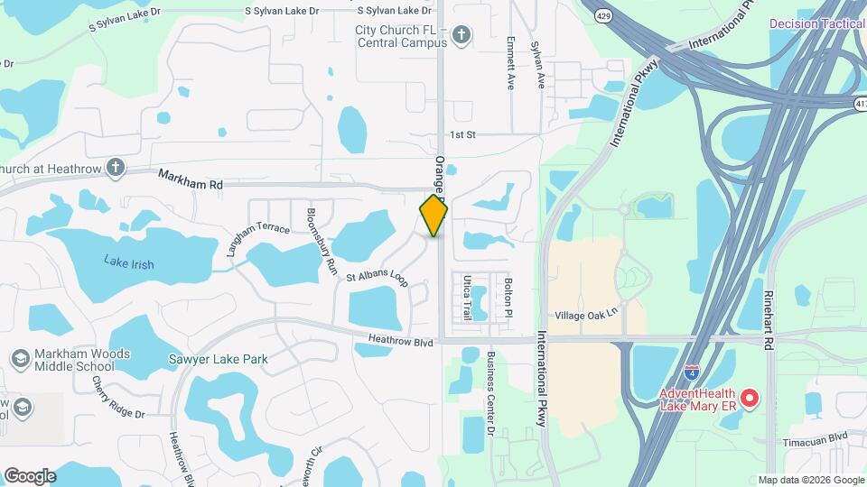 1185 Pallister Ln Map and Location Details