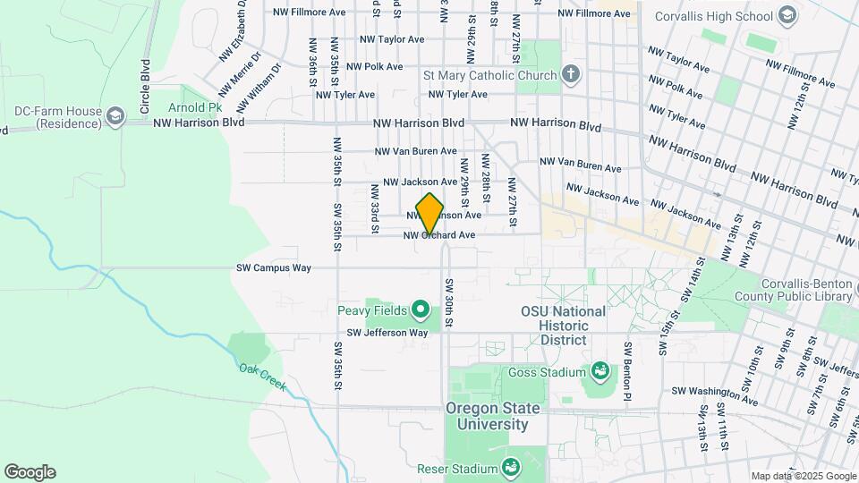 3020 NW Orchard Ave Mapa y Detalles de la Ubicación