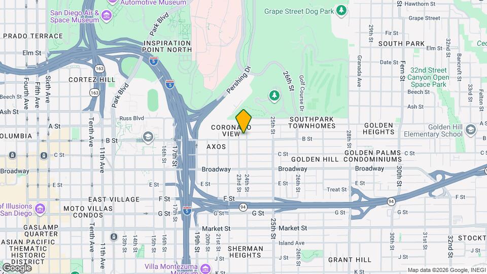 1208 24th St Map and Location Details