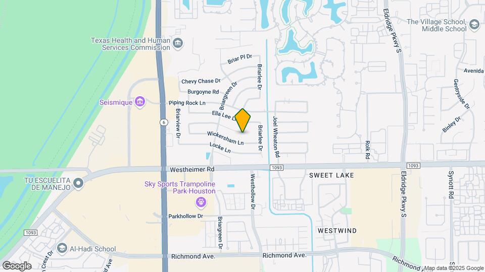 14007 Overbrook Ln Map and Location Details