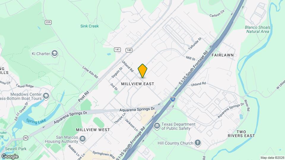 503 Uhland Rd Map and Location Details