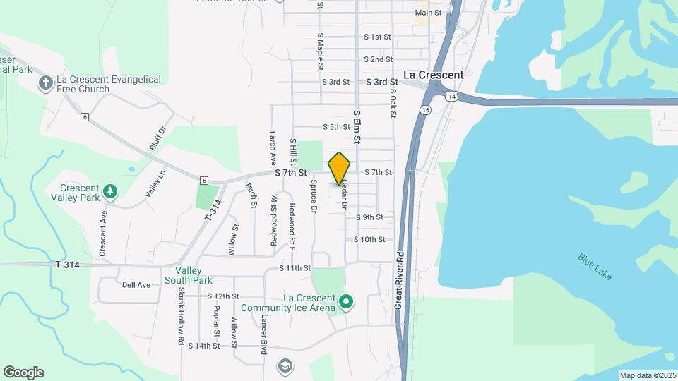 804 Cedar Dr, Unit #C Map and Location Details