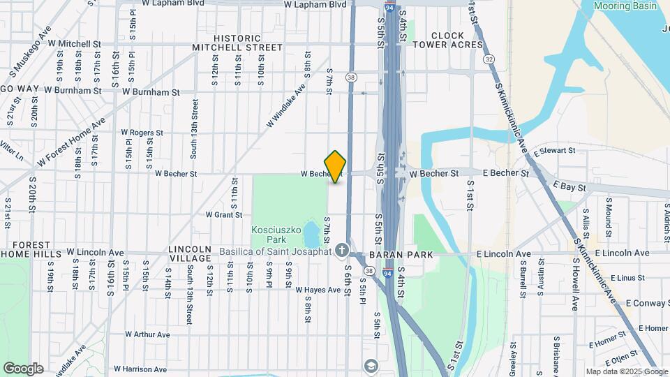 2130 S 7th St Map and Location Details