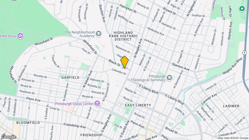 5552 Black St, Unit 2 Mapa y Detalles de la Ubicación