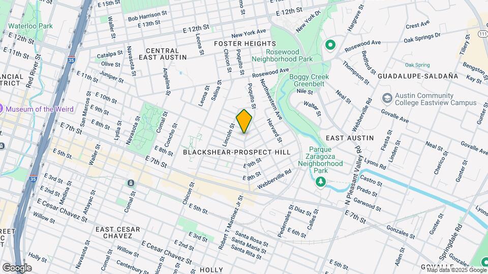 2016 E 11th St Map and Location Details