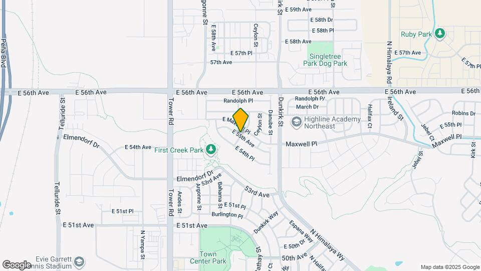 5568 N Cathay Ct Map and Location Details