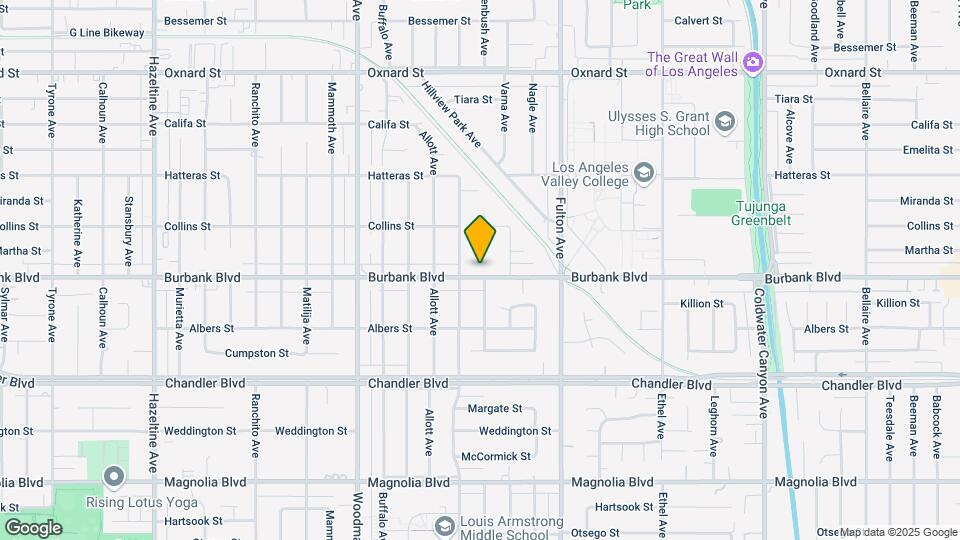 13437 Burbank Blvd Mapa y Detalles de la Ubicación