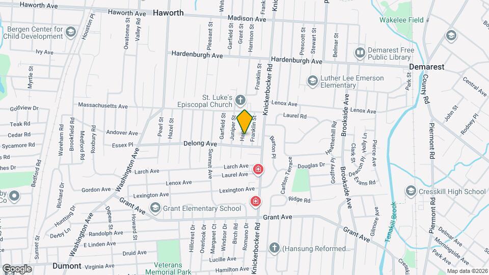 53 Harrison St Map and Location Details