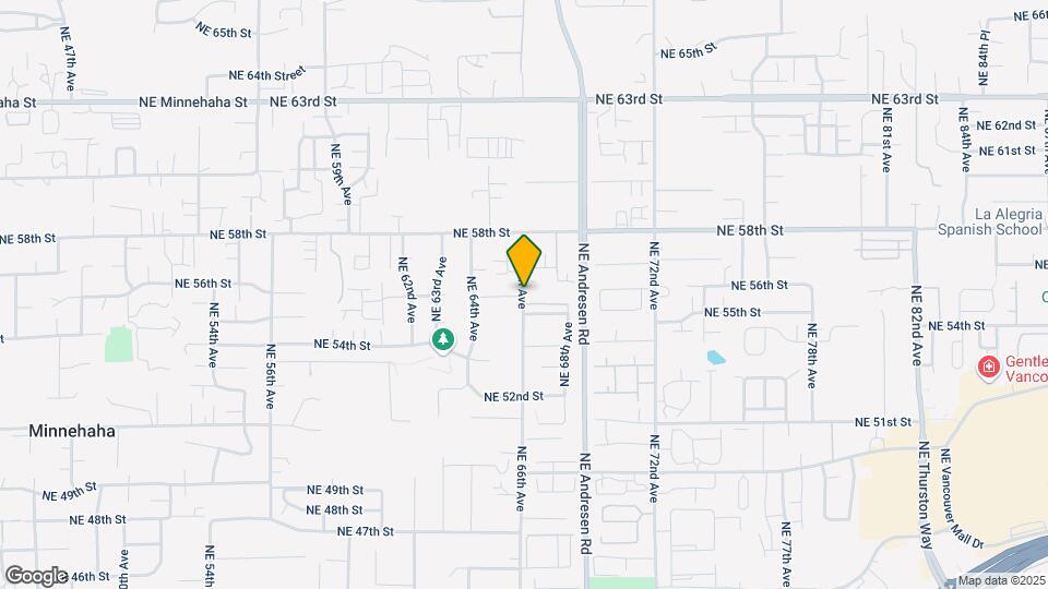 5503 NE 66th Ave Mapa y Detalles de la Ubicación