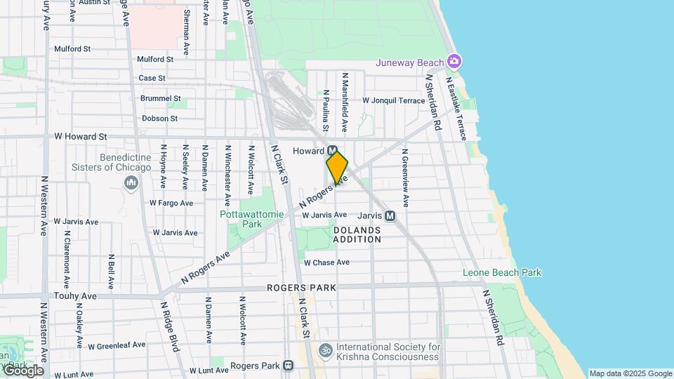 1644 W Fargo Ave Map and Location Details