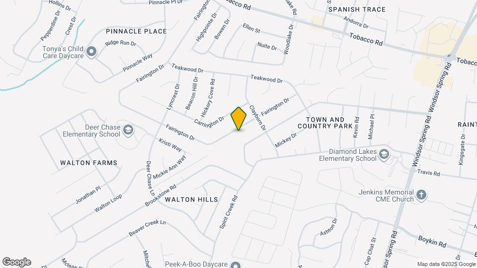 3859 Fairington Dr Map and Location Details