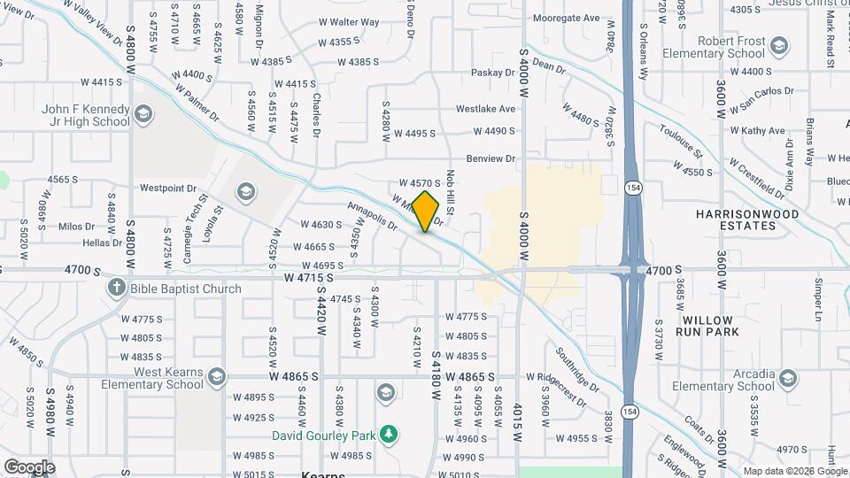 4206 W Annapolis Dr, Unit 2bd/1ba basement apartment Map and Location Details