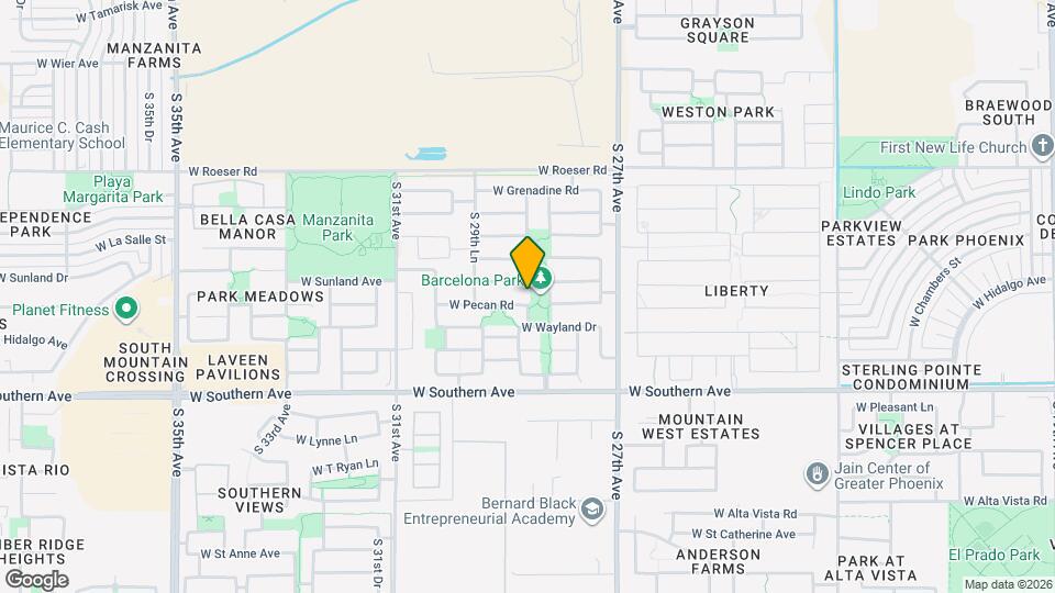 2816 W Pecan Rd Map and Location Details