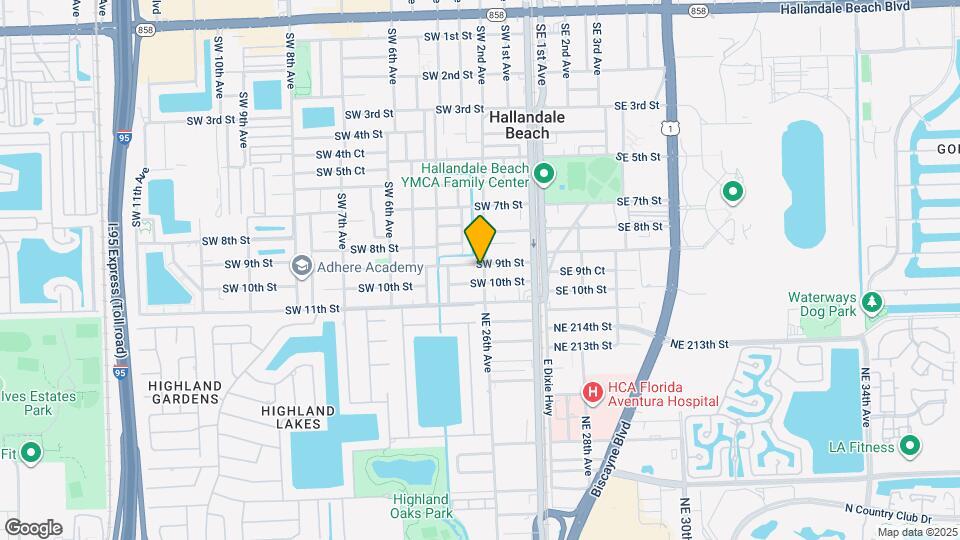201 SW 9th St Map and Location Details