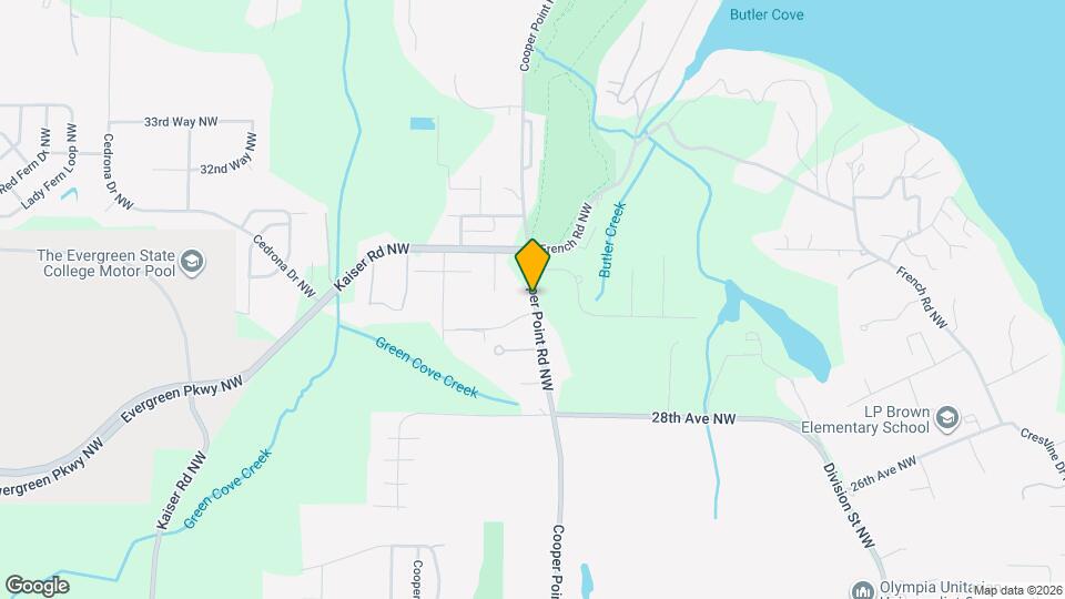 2915 Cooper Point Rd NW Map and Location Details