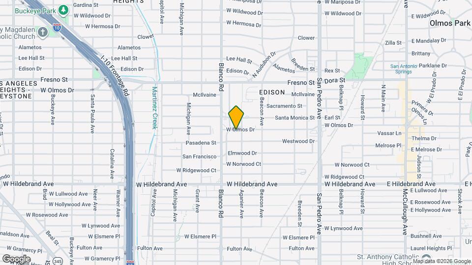 810 W Olmos Dr Map and Location Details