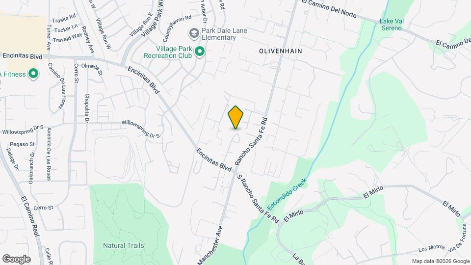 Encinitas Boulevard Map and Location Details