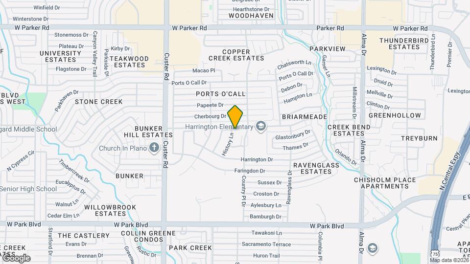 2568 History Ln Map and Location Details