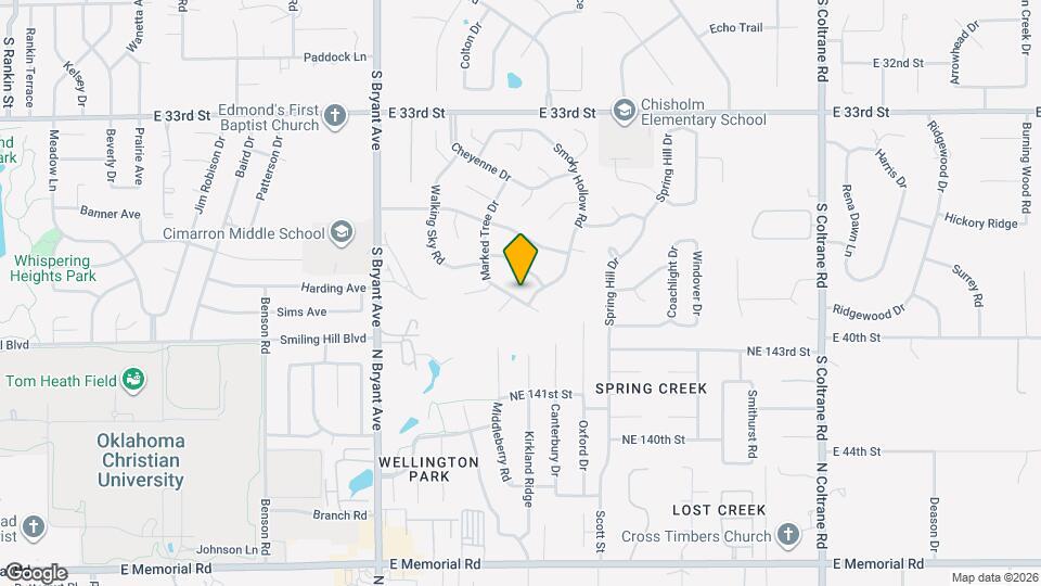 3822 Marked Tree Dr Map and Location Details