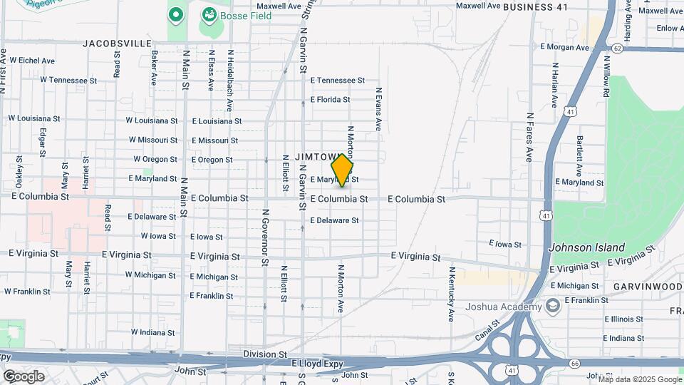 714 E Columbia St Mapa y Detalles de la Ubicación