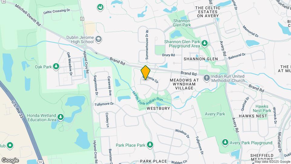 6647 Westbury Dr Map and Location Details