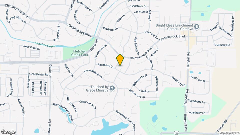 1741 Bridle Glen Cove Map and Location Details