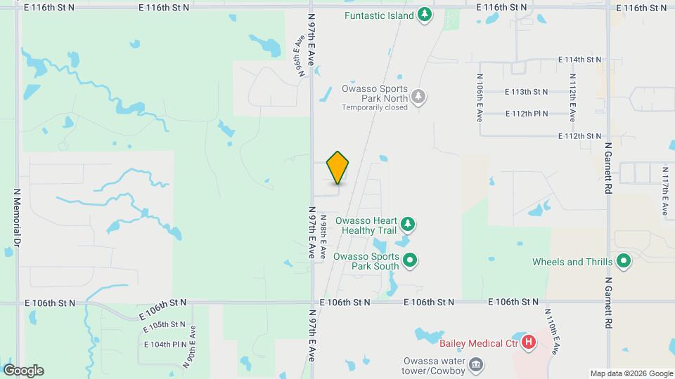 15105 E 110th St N Map and Location Details