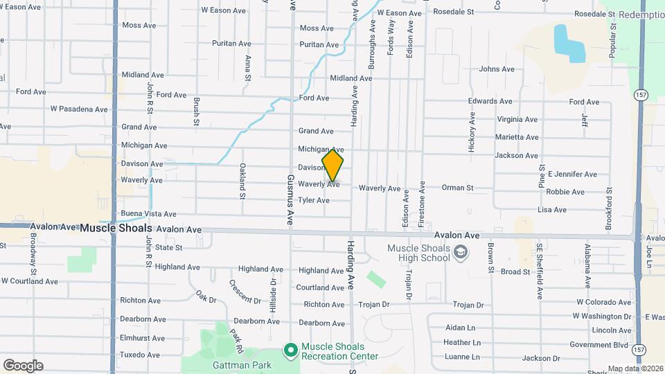 1104 Waverly Ave Map and Location Details