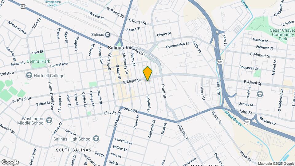 315 Soledad St Map and Location Details