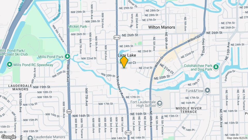 113 NE 20th Ct Map and Location Details