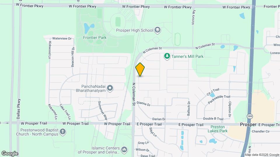 140 Andover Ln Map and Location Details