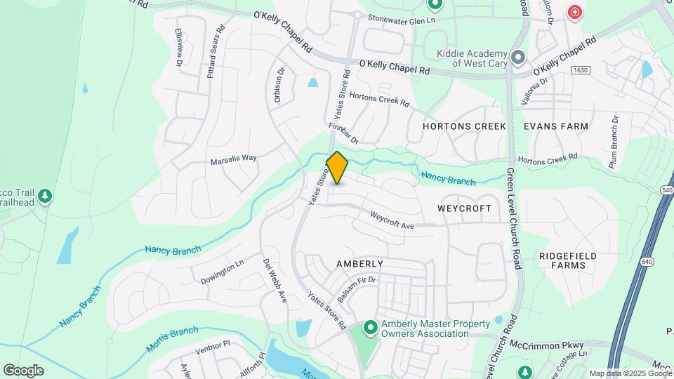 815 Bristol Bridge Dr Mapa y Detalles de la Ubicación