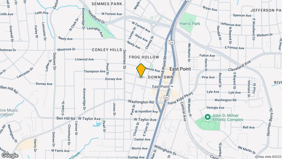 1720 Thompson Ave, Unit 0523 Map and Location Details
