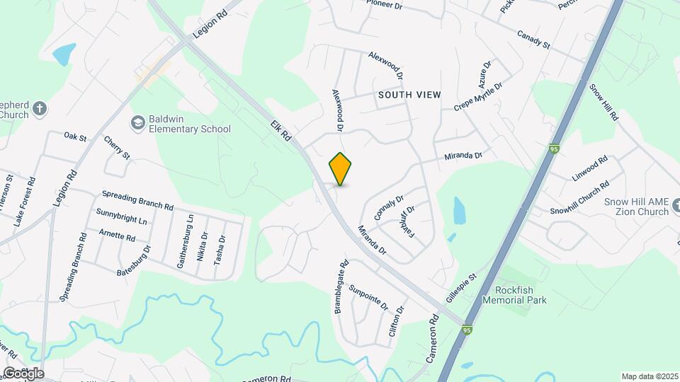 505 Meadowland Ct Map and Location Details