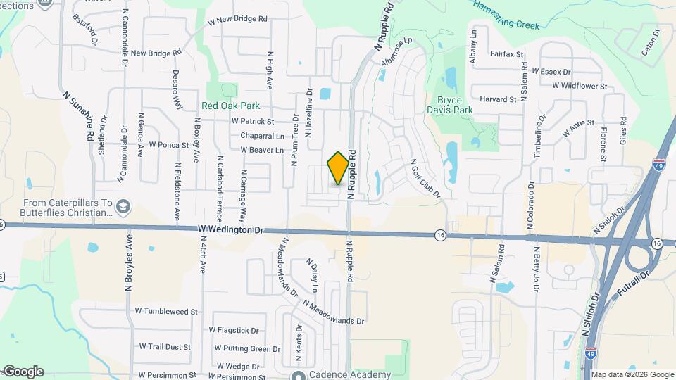 4064 W Santa Maria Ln Map and Location Details