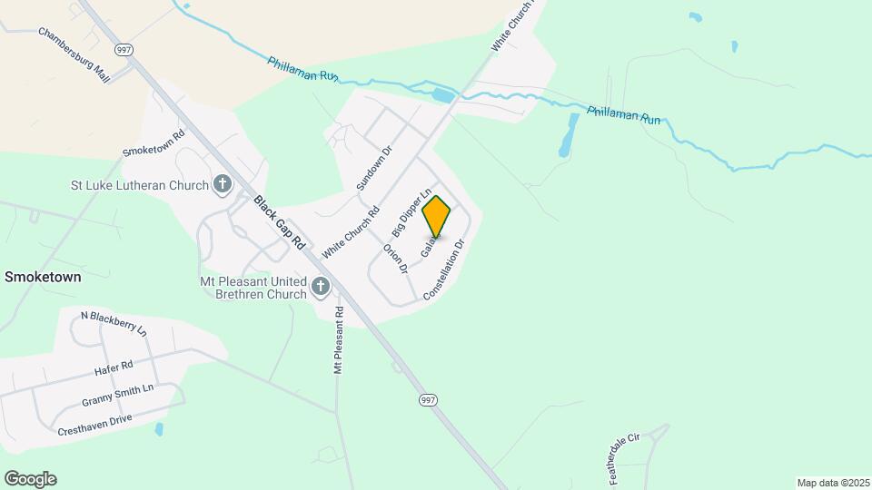 2850 Galaxy Dr Map and Location Details