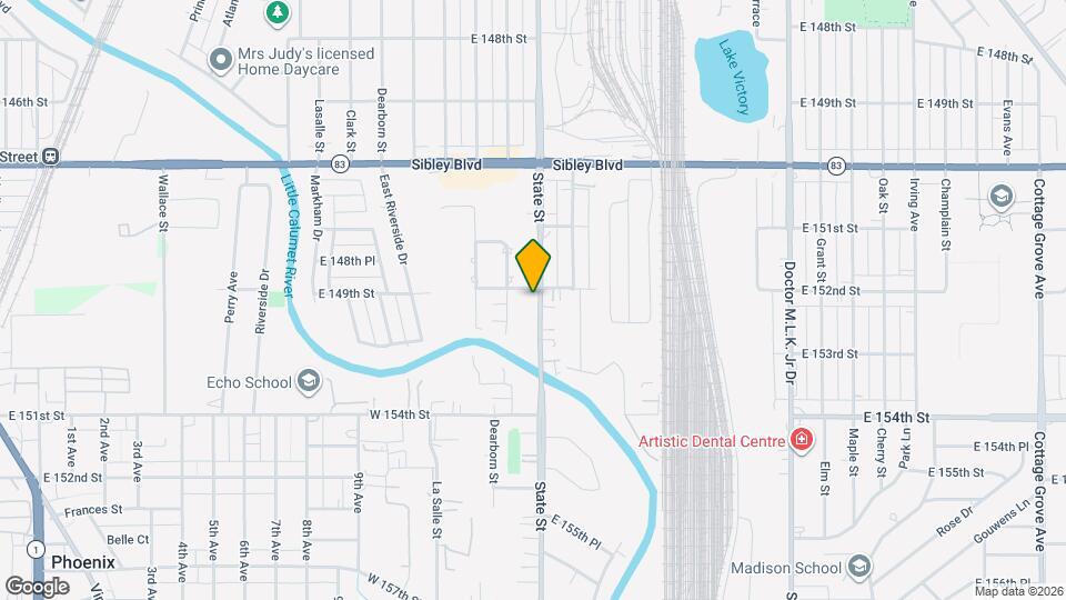 15210 S State St Map and Location Details