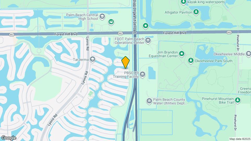 8033 Kaliko Ln Map and Location Details