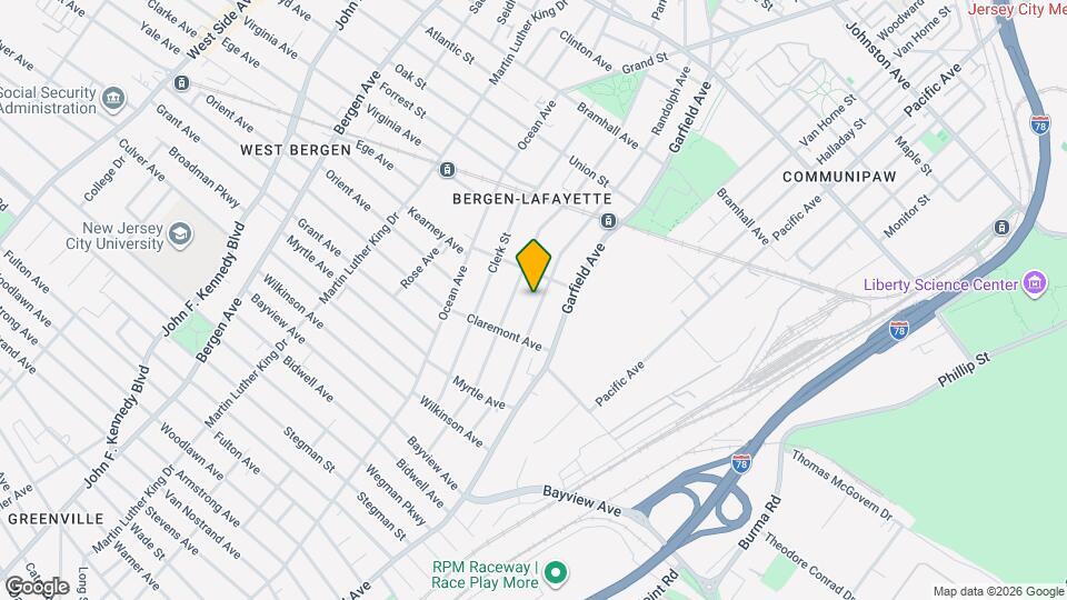 123 Randolph Ave, Unit 3R Mapa y Detalles de la Ubicación