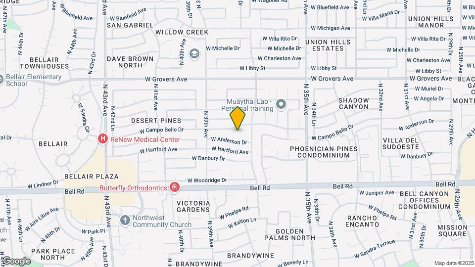 3727 W Campo Bello Dr Map and Location Details