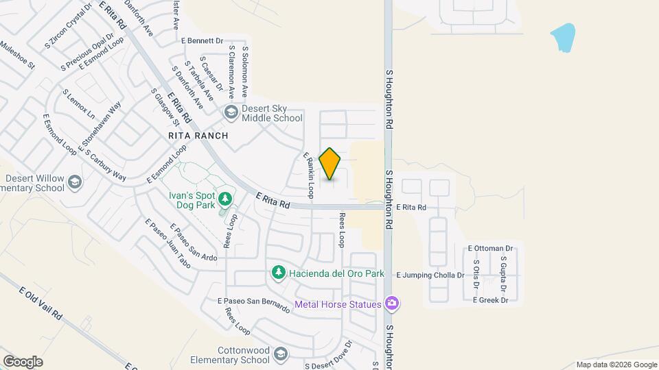 8138 S Sunny Sky Pl Mapa y Detalles de la Ubicación