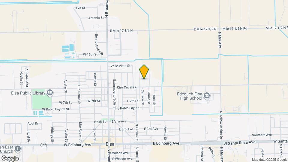 901 Lamar St Map and Location Details