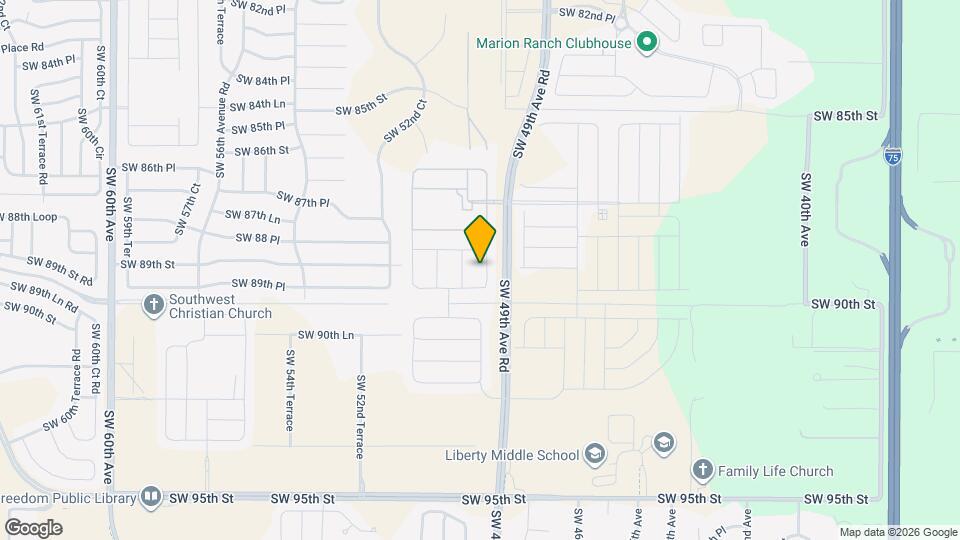 8931 SW 49th Cir Map and Location Details