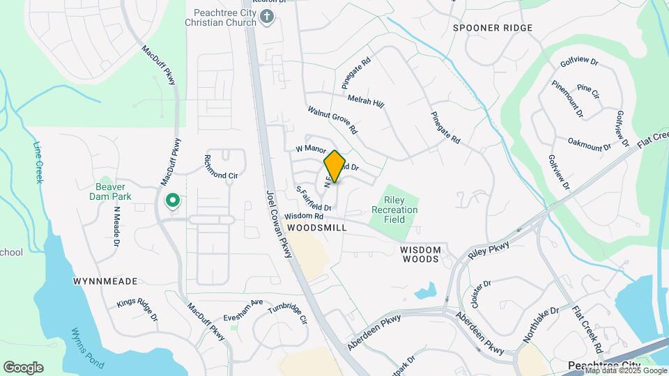 719 S Fairfield Dr Map and Location Details