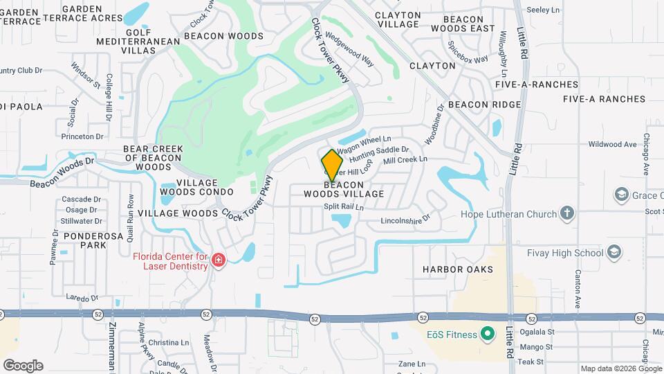 8304 Mill Creek Ln Map and Location Details