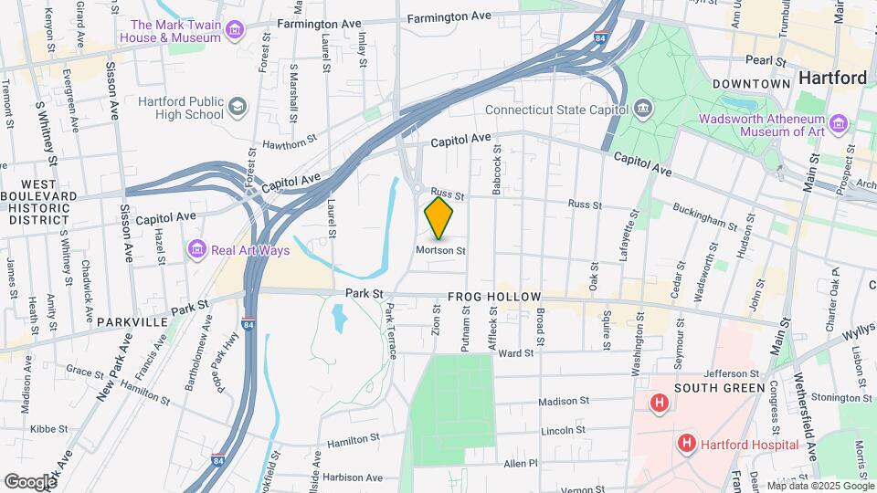 24 Mortson St Map and Location Details