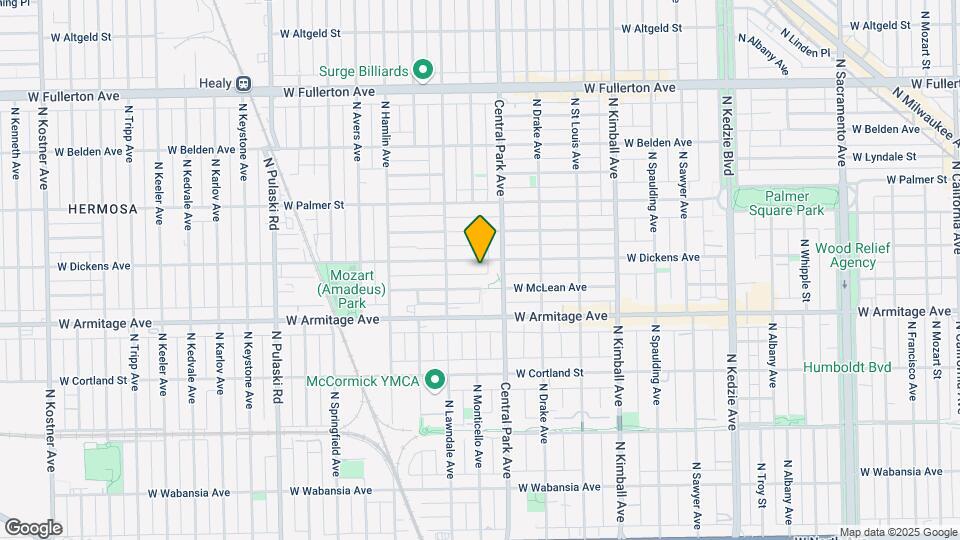 3625 West Dickens LLC Map and Location Details