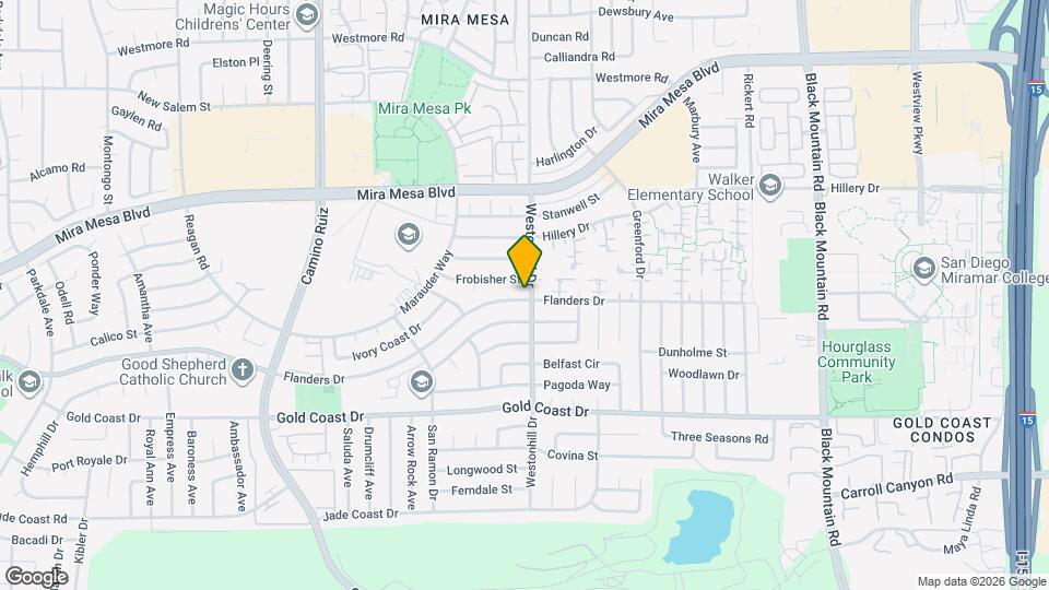 8740 Flanders Dr Map and Location Details